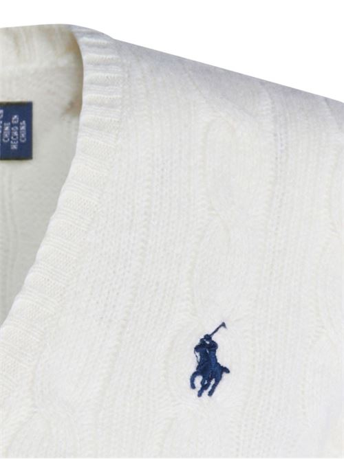maglione donna scollo a v POLO RALPH LAUREN | 211971866001